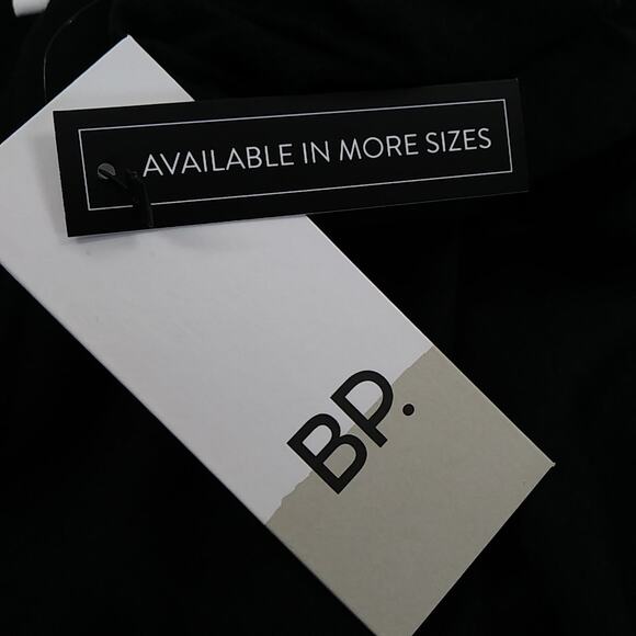 Nordstrom BP NWT v neck black tee size XXS - Picture 6 of 7